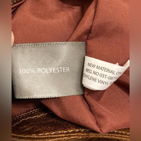 Matt & Nat large crossbody sling brown bag - Picture 8 of 9